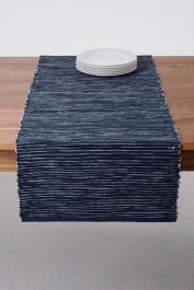 spuiten Ellendig Vooraf In the Mood collection tafelloper (45x165 cm) Blauw