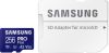 Samsung PRO Plus - Micro SD Kaart - Inclusief SD Adapter - 180 & 130 MB/s - 256 GB