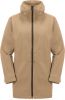 Jack Wolfskin MAINKAI LONG JKT W Dames Outdoorjas - sand storm - Maat M