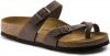 Birkenstock Mayari Dames Slippers Regular fit - Mocha - Maat 36