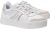 Lacoste L002 Evo Dames Sneakers - Wit/Gebroken Wit - Maat 39