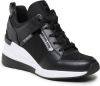 Michael Kors Georgie Trainer Dames Sneakers Hoog - Zwart - Maat 40