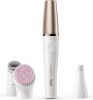 Braun FaceSpa Pro 912 Gezichtsepilator - Wit/Brons