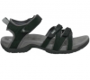 Teva TIRRA Leren - Dames Sandalen - Zwart/Grijs - Maat 36