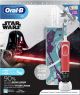 Oral-B Kids Oplaadbare Elektrische Tandenborstel - 1 Handvat Met Star Wars - Voor Kinderen Vanaf 3 Jaar