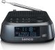 Wekkerradio met DAB - Slaaptimer - Zwart Lenco CR-605BK - 