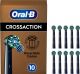 Oral-B Cross Action Pro - Opzetborstels Zwart - Met CleanMaximiser Technologie - 10 Stuks - Brievenbusverpakking