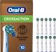 Oral-B Cross Action Pro - Opzetborstels - Met CleanMaximiser Technologie - 10 Stuks - Brievenbusverpakking