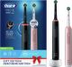 Oral-B Pro 3 - 3900 - Zwarte en Roze - Elektrische Tandenborstel