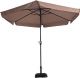 Parasol Taupe Ø300 cm Gemini 