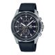 Casio Edifice EFR-526L-2CVUEF Horloge - Leer - Blauw - Ø 42 mm