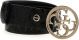 Guess Dames Riem - Zwart - Maat S Caddie Adjustable Belt