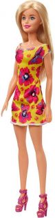 Barbie Bloemenjurk Blondine