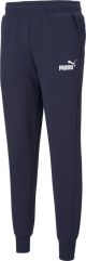 PUMA ESS Logo Pants FL cl Heren Broek - Donkerblauw - Maat M