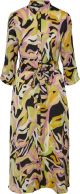 PIECES PCBARRY APRIL 3/4 MIDI DRESS BC Dames Jurk - Maat M