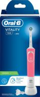 Elektrische Tandenborstel Oral-B Vitality 100 Roze CrossAction  exclusief opzetborstel - Powered By Braun