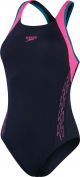 Speedo HyperBoom Flyback Marine/Paars Dames Sportbadpak - Maat 42