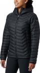 Columbia Powder Lite™ Hooded Jacket - Dames Jas - Gewatteerde puffer Jas met Capuchon - Maat M - Zwart