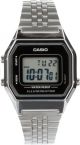 Casio Vintage Iconic LA680WEA-1EF Dameshorloge 28,6 mm - Zilverkleurig