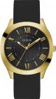 Guess Horloge Goud Zwart GW0728G2 