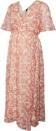 MAMA.LICIOUS VMMMIA S/S 7/8 DRESS EXP Dames Jurk - Maat L