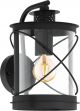 EGLO Vintage Hilburn - Buitenverlichting - Wandlamp - 1 Lichts - Zwart