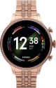 SHOWMODEL Fossil Gen 6 Smartwatch FTW6077 Dames 42 mm - Roségoudkleurig