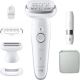 Braun Silk·épil 9 - Epilator Voor Eenvoudige Ontharing - Langdurig Gladde Huid - 9-041 - Wit/Zilver