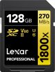 Lexar Professional SDXC 128GB BL 1800X UHS-II V60 Gold