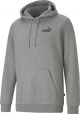 PUMA ESS Small Logo Hoodie FL Heren Trui - Grijs - Maat XXL