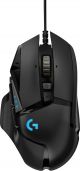 Gaming Muis - 25K DPI - Rechtshandig - Zwart Logitech G502 HERO - Bedraad 