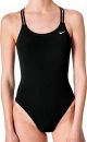 Nike Swim Hydrastrong Solids Spiderback One Piece Dames Badpak - Zwart - Maat 38