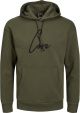 Jack & Jones Trui Jcohunters Sweat Hood Nl 12224266 Forest Night/relaxed Mannen Maat - M