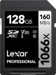 Geheugenkaart 128GB SDXC Lexar Professional UHS-I 1066x