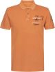 Petrol Industries - Heren Sportieve artwork polo - Oranje - Maat L