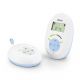 Alecto DBX-112 - Full Eco DECT babyfoon met display, wit/blauw