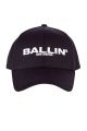 BALLIN Amsterdam Baseball Cap Zwart