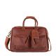 Cowboysbag 15,6 inch leren tas The College Bag cognac