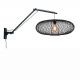 Wandlamp Bamboe zwart Good & Mojo - CANGO - Lange Arm