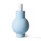 HKliving Ceramic Ice Blue lampenvoet