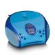 Radio CD speler voor kinderen Lenco SCD-24 Kids - met AUX-uitgang en sticker set - Blauw