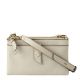 Michael Kors leren crossbody tas beige