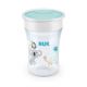 NUK Magic cup drinkbeker 8+ mnd 230ml transparant