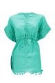 Strandtuniek mintgroen Kaftan Sarlini 