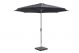 SenS-Line - Parasol Salou Stokparasol - Ø300 cm - 8-ribs- Polyester - Antraciet - Zonder Parsolvoet