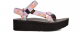 Teva FLATFORM UNIVERSAL - Dames Sandalen - Zwart/Roze/Oranje - Maat 38