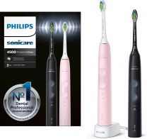 Elektrische tandenborstel - Roze & Zwart Philips Sonicare  ProtectiveClean 4500 Series HX6830/35 