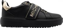 Michael Kors Dames Sneakers - Zwart - Maat 39 Emmett Strap Lace Up