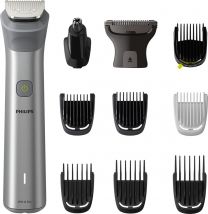 Philips All-in-One Series 5000 - MG5930/15 - 11-in-1 Trimmer Set Voor Baard Lichaam Haar - Lichtgrijs