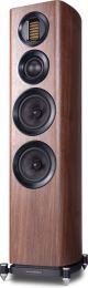 Wharfedale EVO 4.3 - Compacte vloerstaande luidspreker - Krachtige basweergave - AMT tweeter – Walnoot 1 stuks